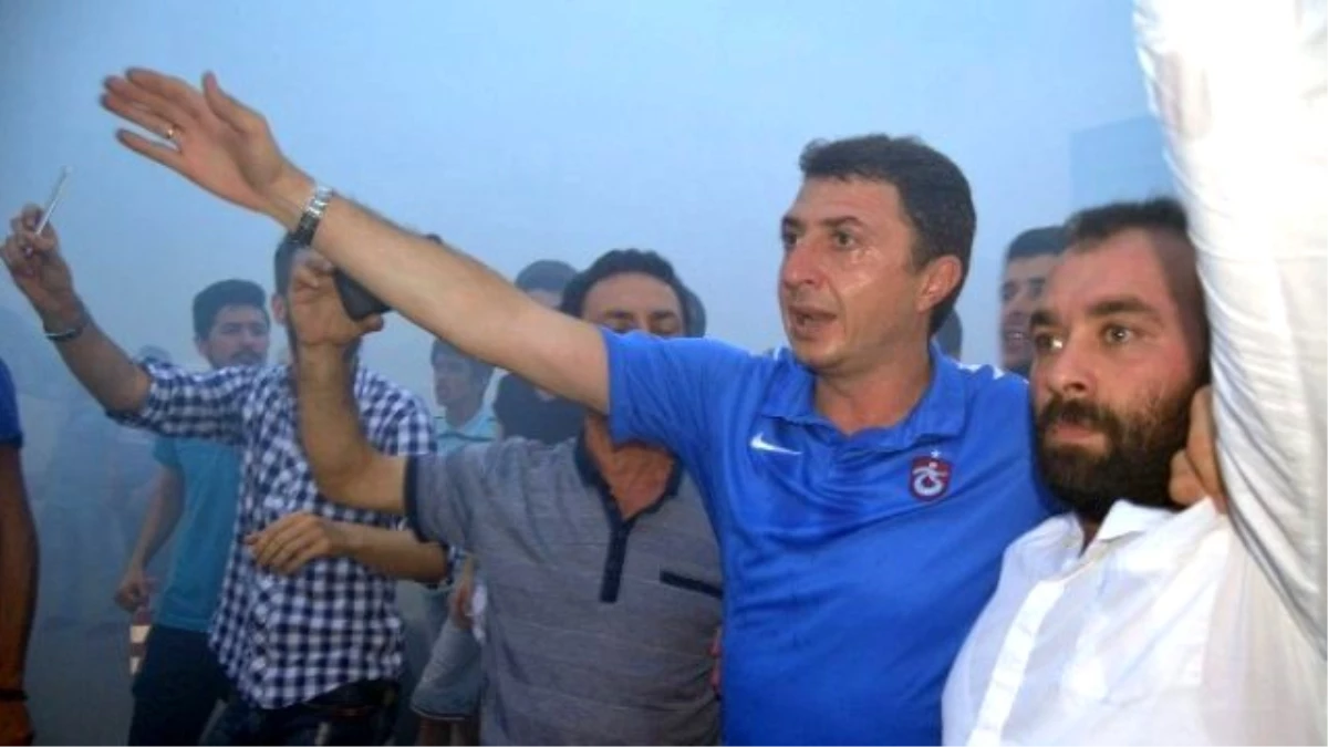 Trabzonspor Karşılamasında Arbede Yaşandı