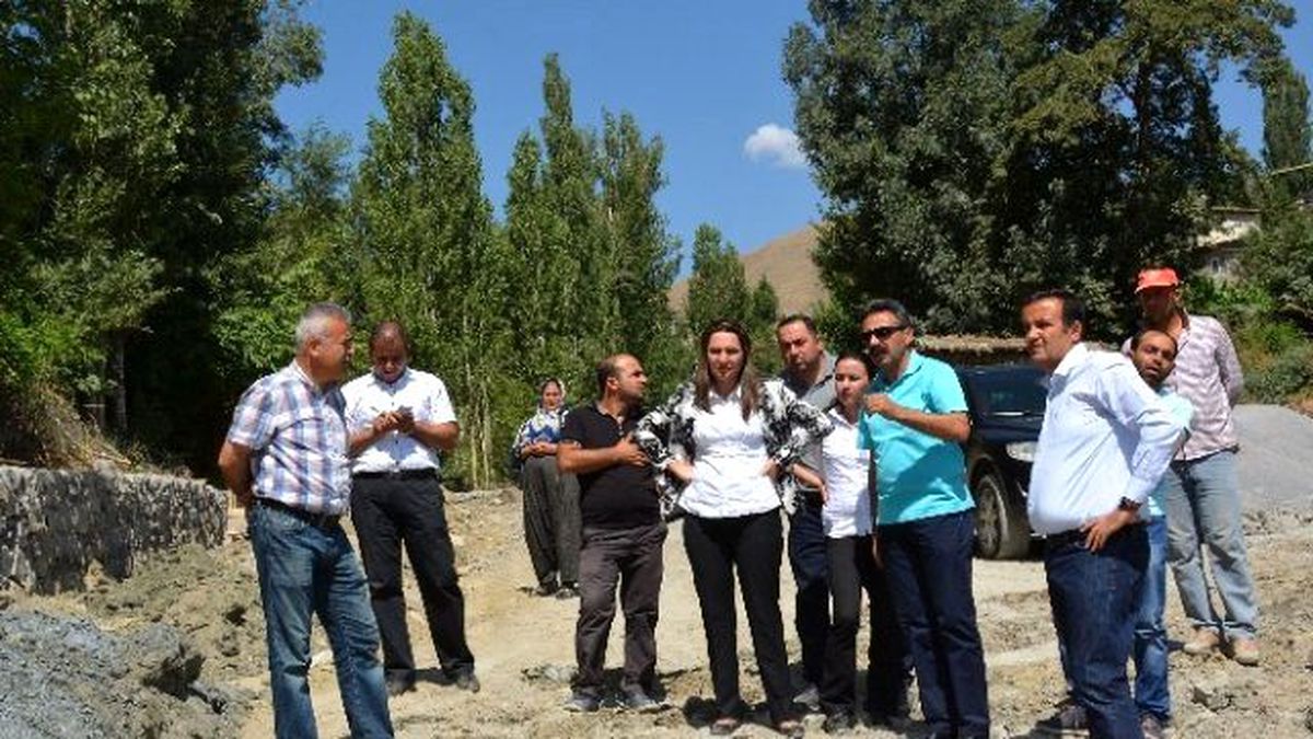 Biçer Mahallesinde Çalışmalar Tamamlanıyor