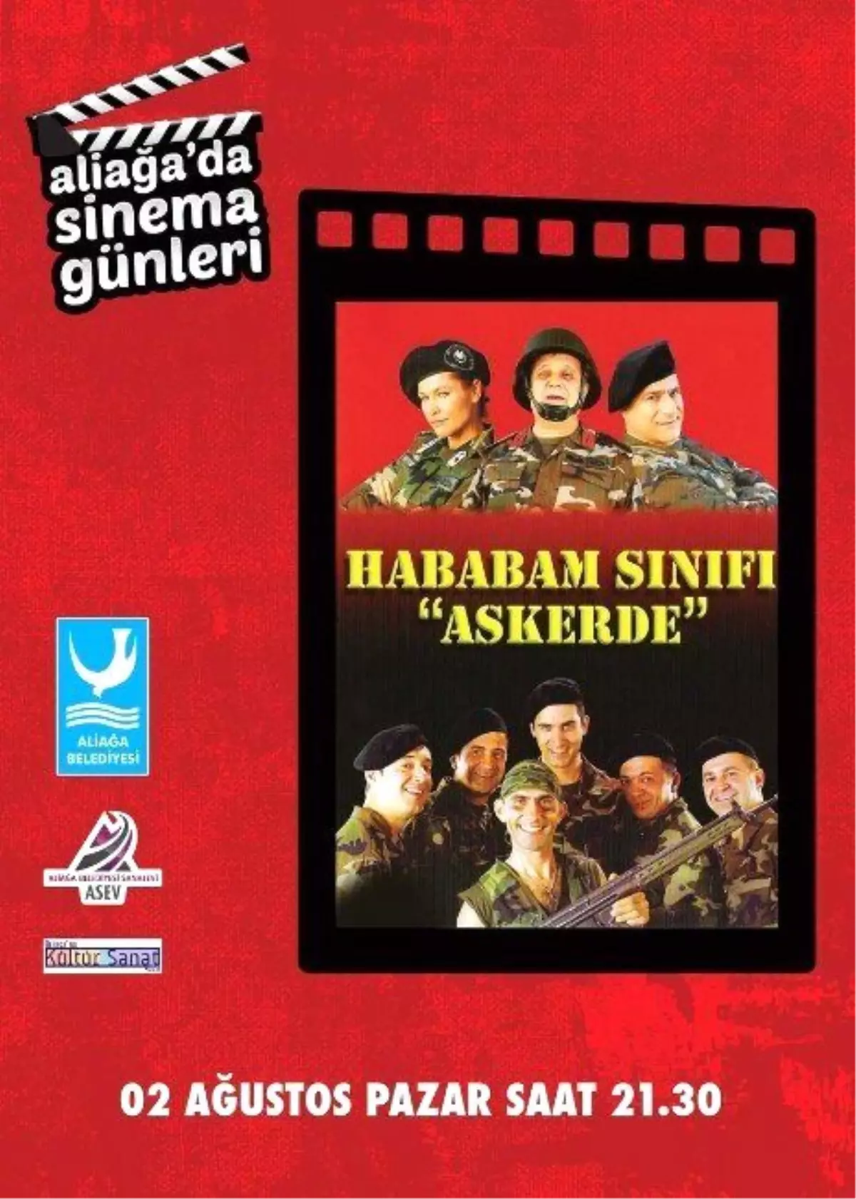 Hababam Sınıfı Askerde\' 2 Ağustos\'ta Aliağa\'da