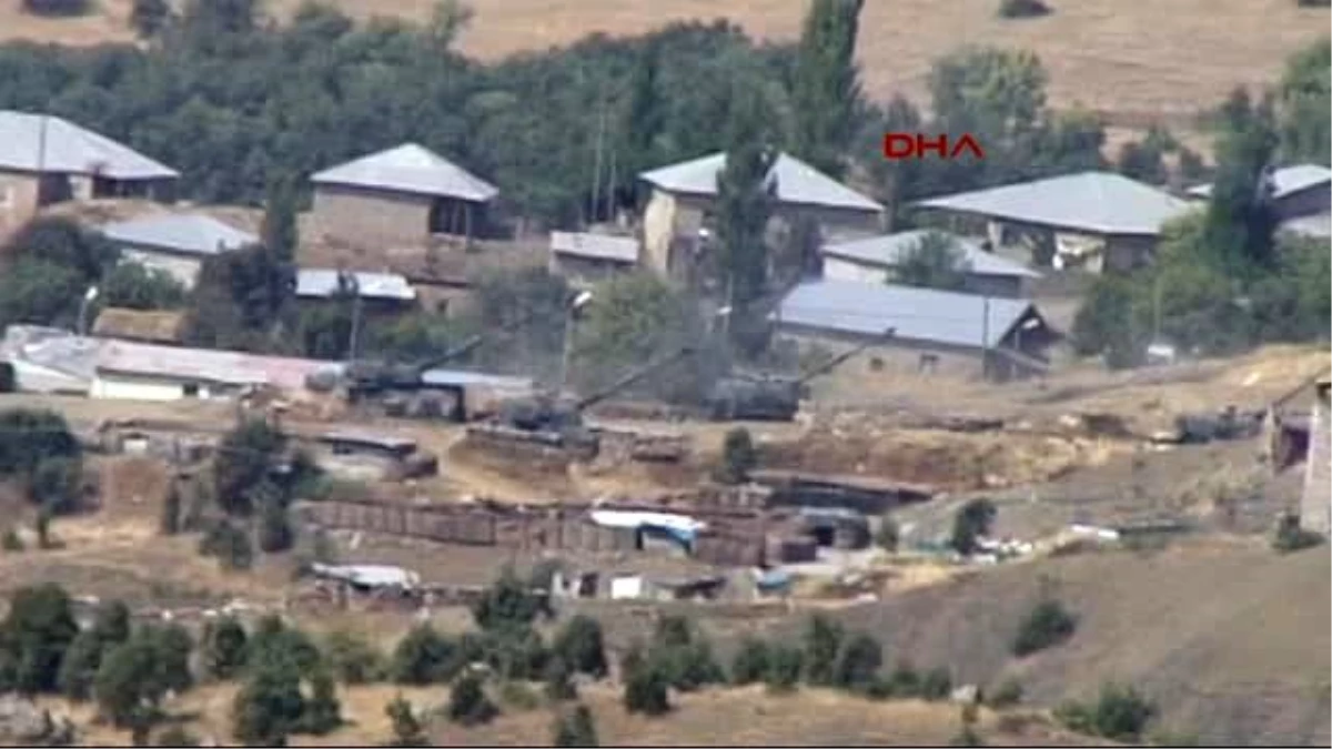 Şemdinli - Derecik\'te Jandarma Bölüğüne PKK\'dan Havanlı Saldırı