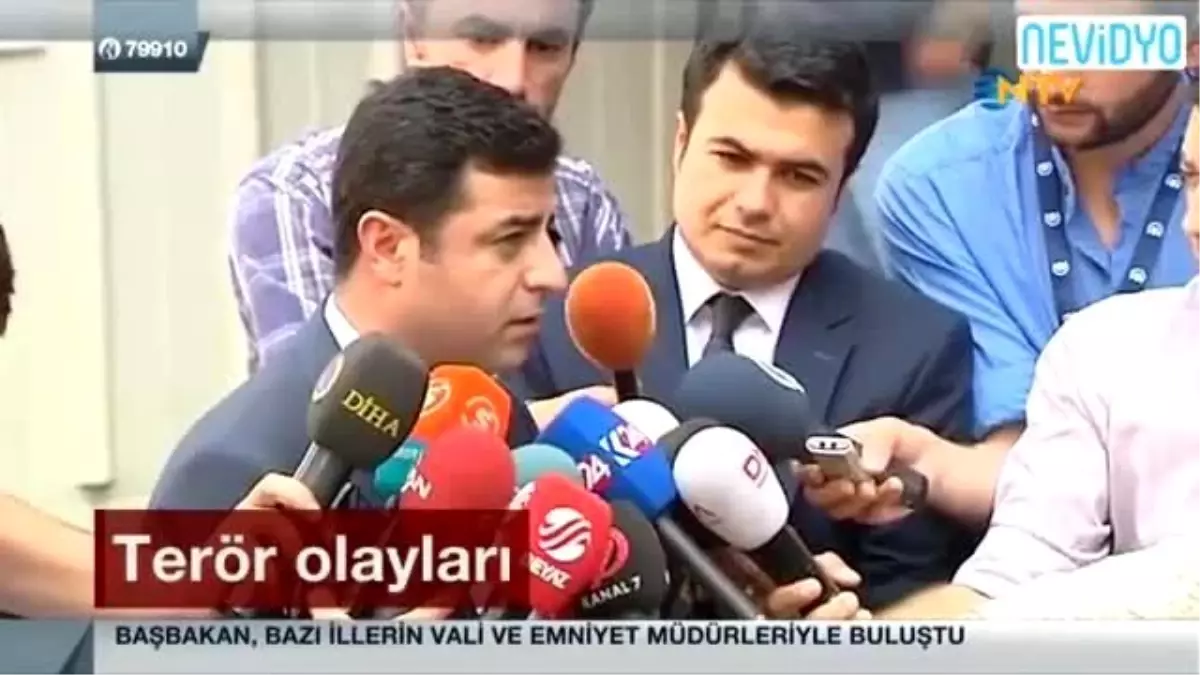 Demirtaş\'tan Flaş Açıklamalar