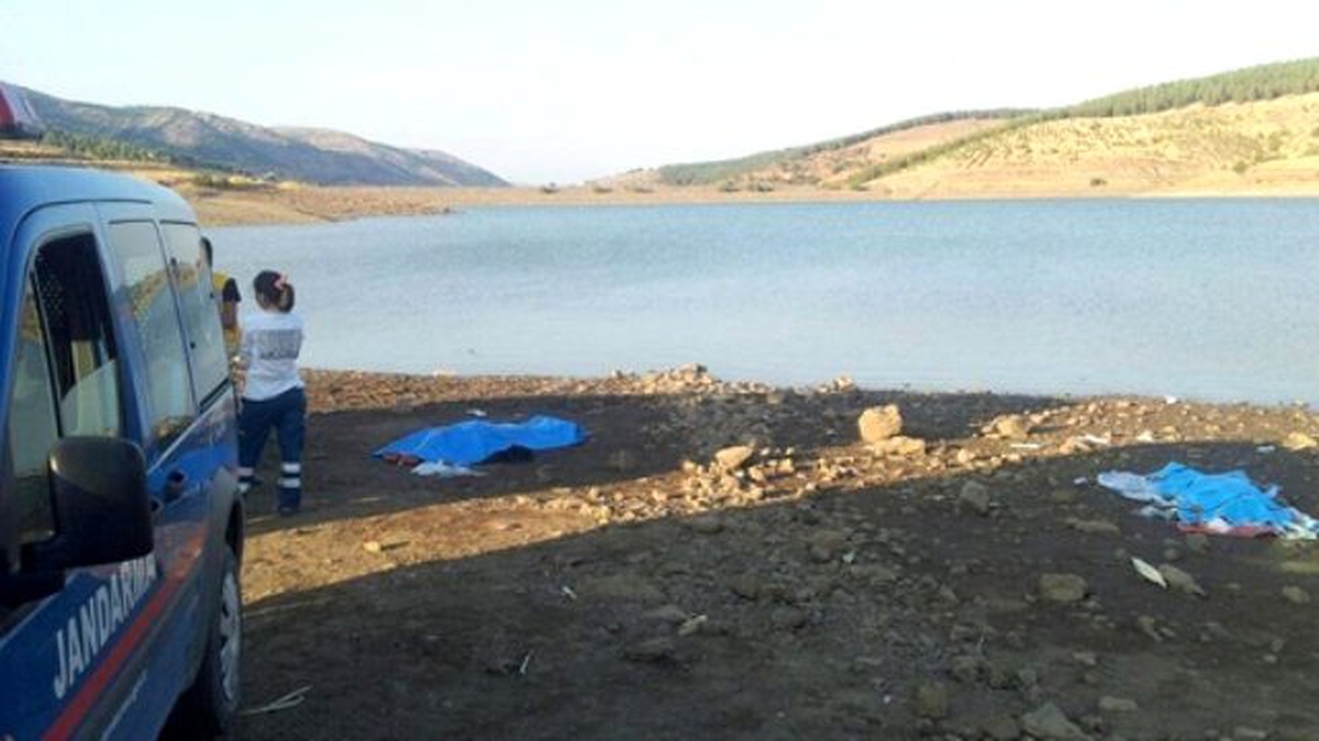 Baraj Gölüne Giren Kız Kardeşler Boğuldu