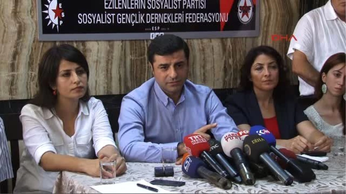 Demirtaş: 7 Haziran\'dan Sonra Akp-Mhp Savaş Koalisyonu Kuruldu 3