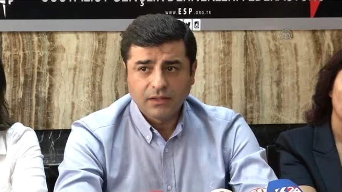 Demirtaş: "Biz Kck\'nin Siyasi Partisi, Siyasi Kolu, Kanadı Değiliz"