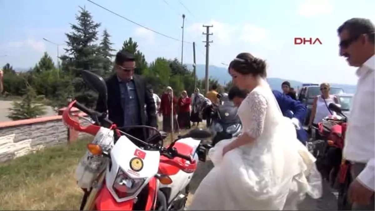 Karabük Motosikletli Gelin ve Damat