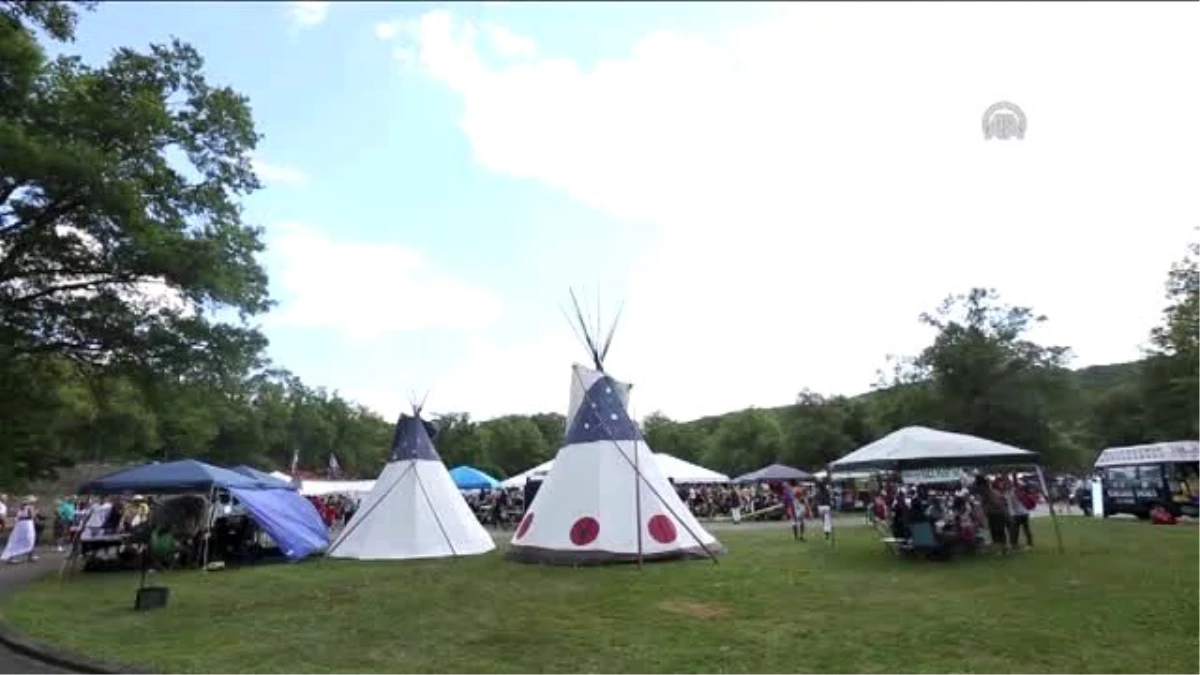 Kızılderililer "Pow Wow" Festivalinde Buluştu - New