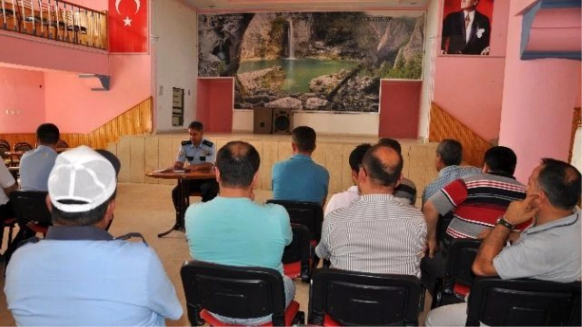 Pınarbaşı\'nda Asayiş Toplantısı Düzenlendi