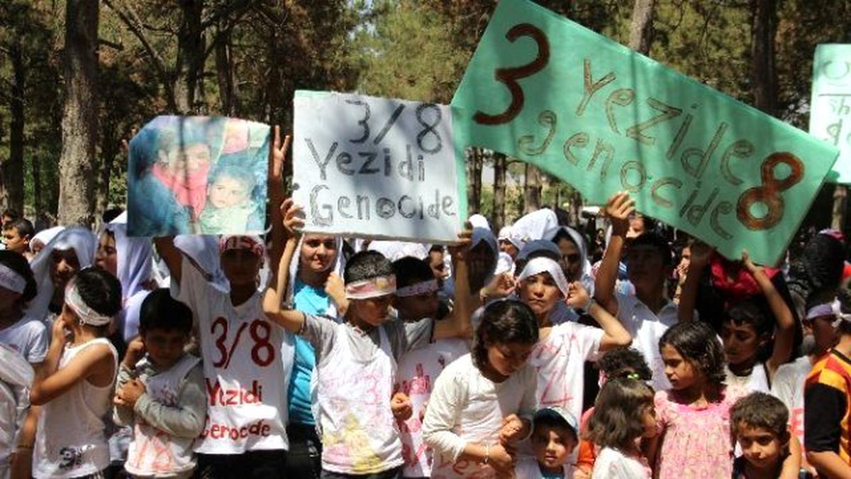 Şengalliler O Anları Bir Kez Daha Yaşadı