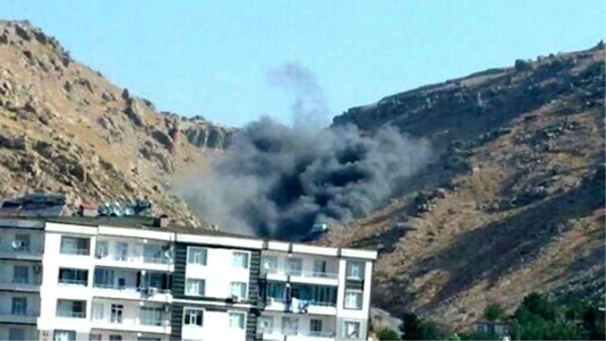 Silvan Barajı Şantiyesine PKK Roketli Saldırı Düzenledi