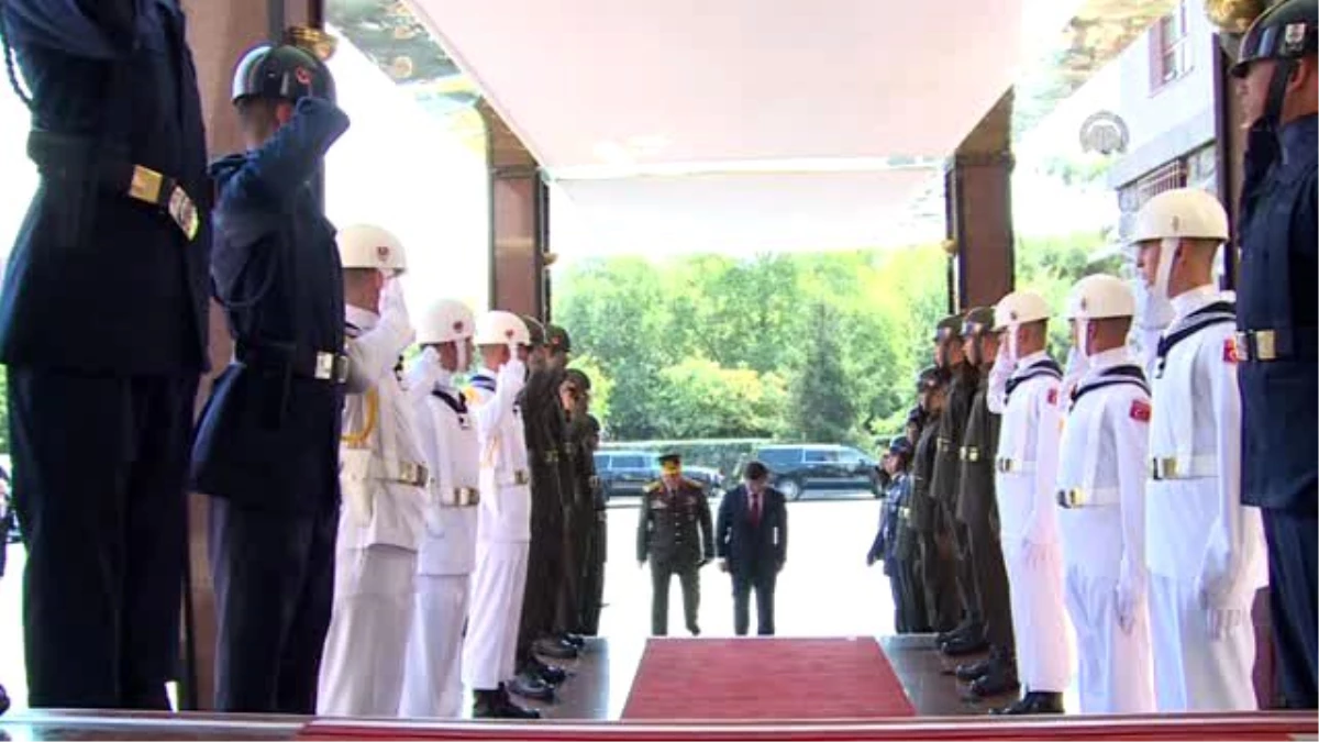 Yüksek Askeri Şura Toplantısı, Başbakan Davutoğlu Başkanlığında Başladı