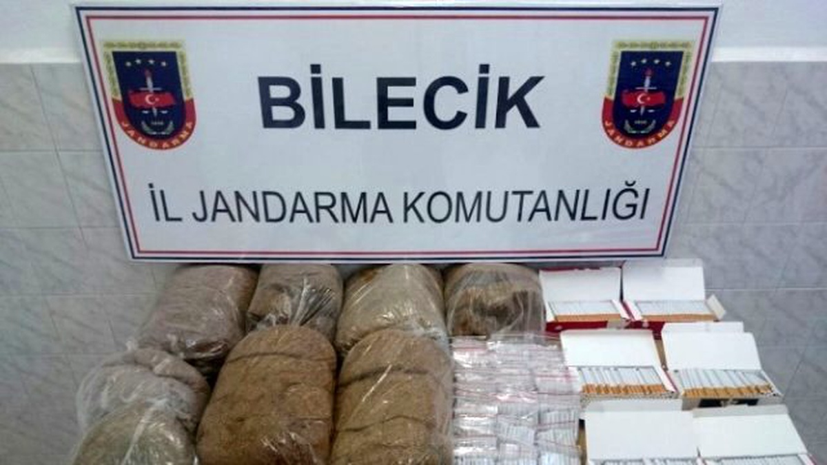 Bilecik İl Jandarma Komutanlığı\'ndan Kaçak Sigara Avı