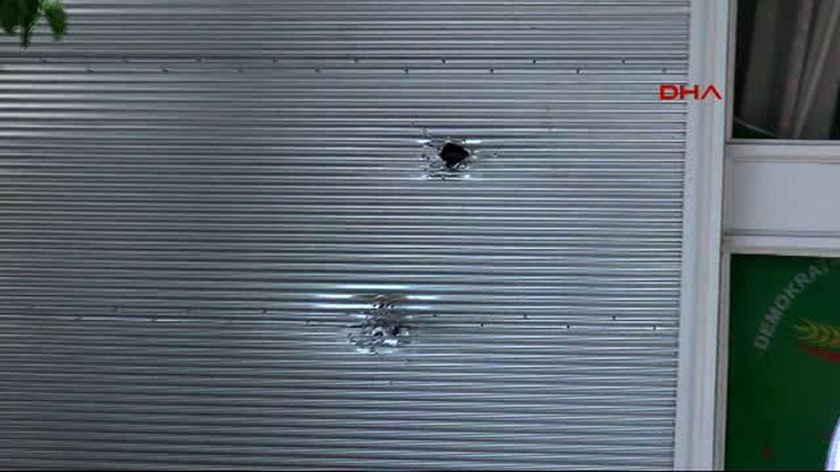 DBP İlçe Binasına Silahlı Saldırı Düzenlendi