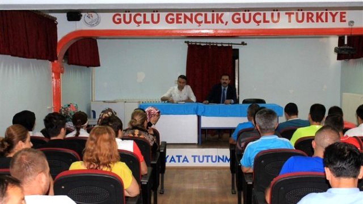 Karaman Gsim\'de Ağustos Ayı Personel Toplantısı