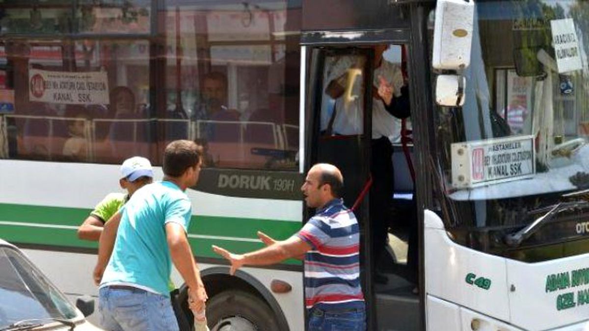 Kasap ile Şoförün \'Korna\' Kavgası