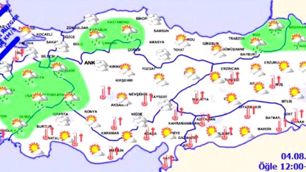 Kavurucu Sıcaklar Sürüyor