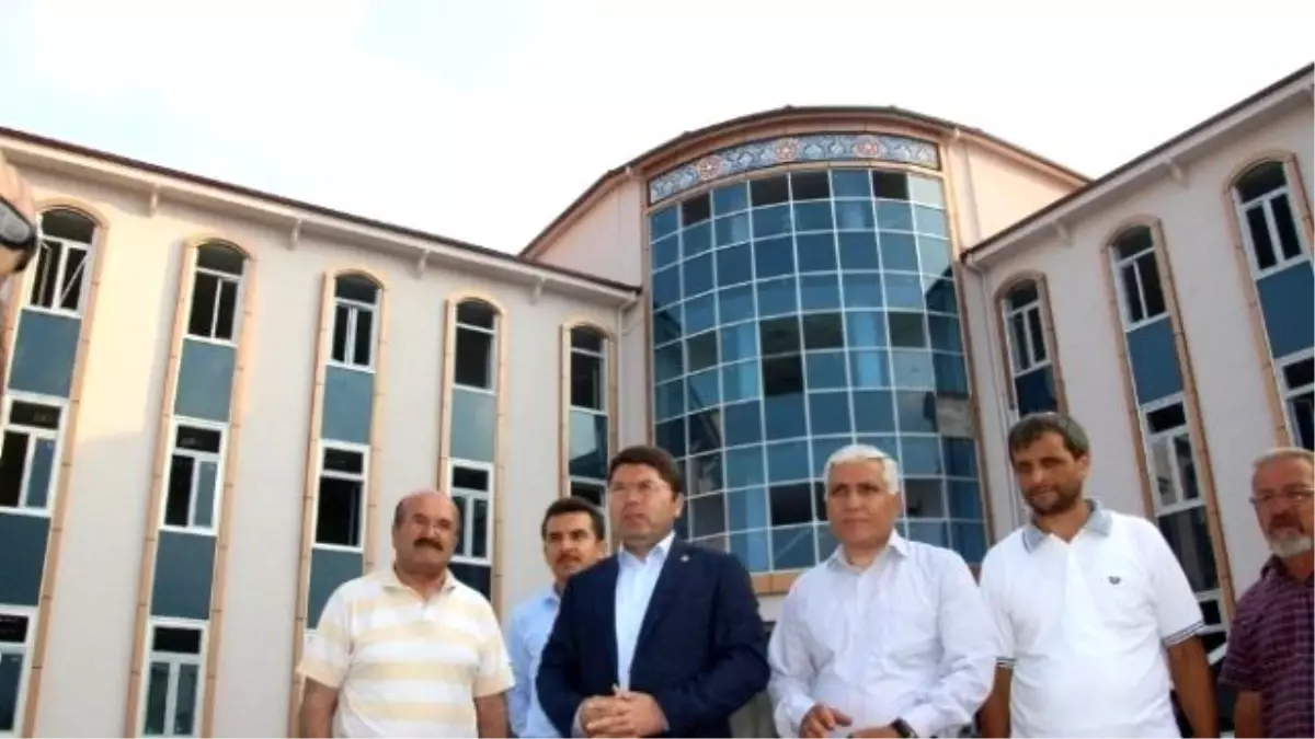 Milletvekili Tunç İmam Hatip Ortaokulu İnşaatını İnceledi