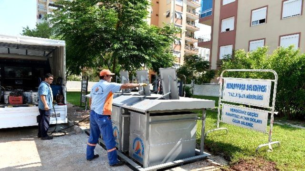 Sedir Mahallesi Konteynerleri Yeraltında