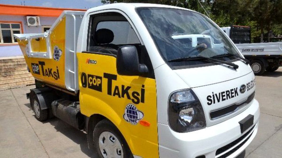 Siverek\'te \'Çöp Taksi\'ler Hizmete Başladı