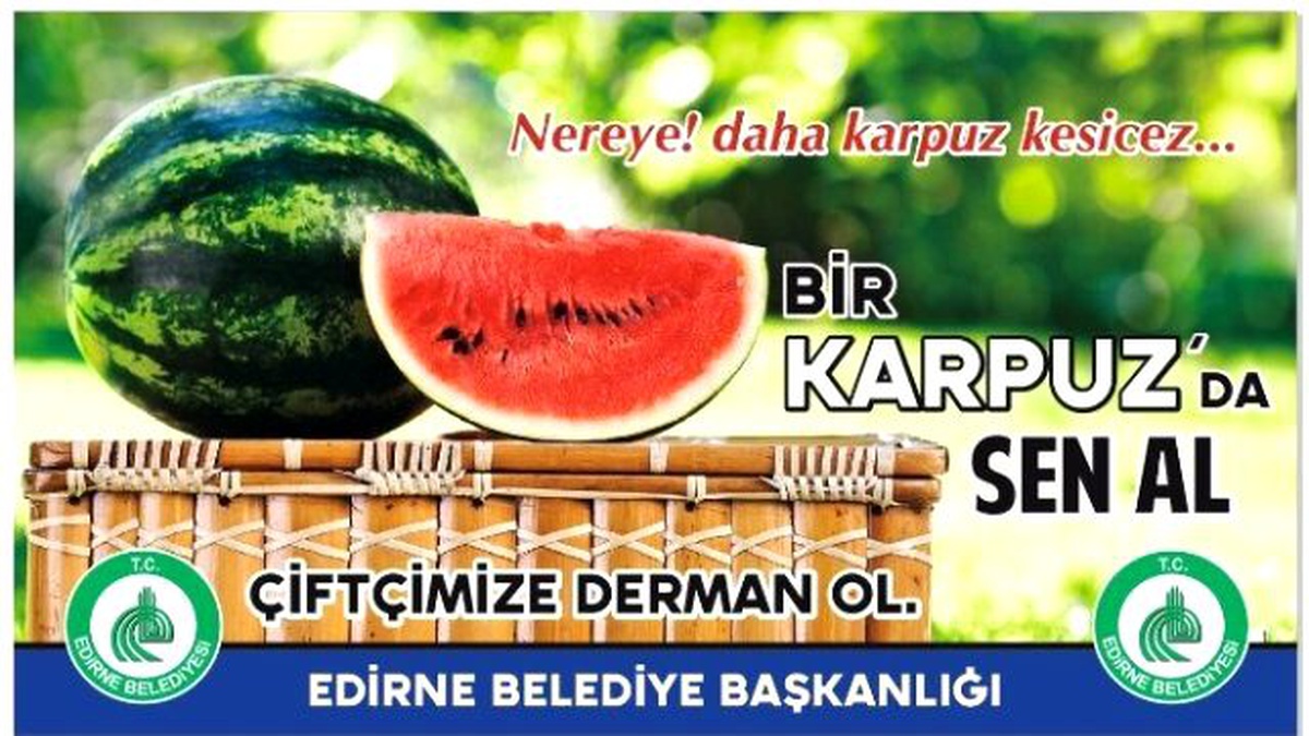 Stk\'lardan Karpuz Kampanyasına Destek