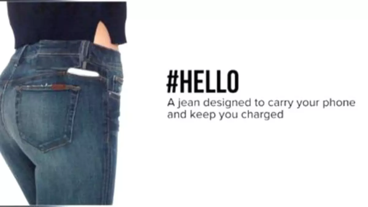 These Jeans Can Charge Your İphone