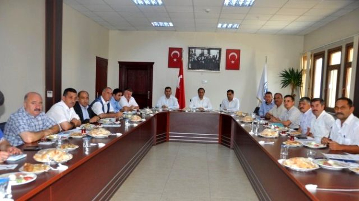 Başkan Toltar Muhtarlarla Hizmetleri Konuştu