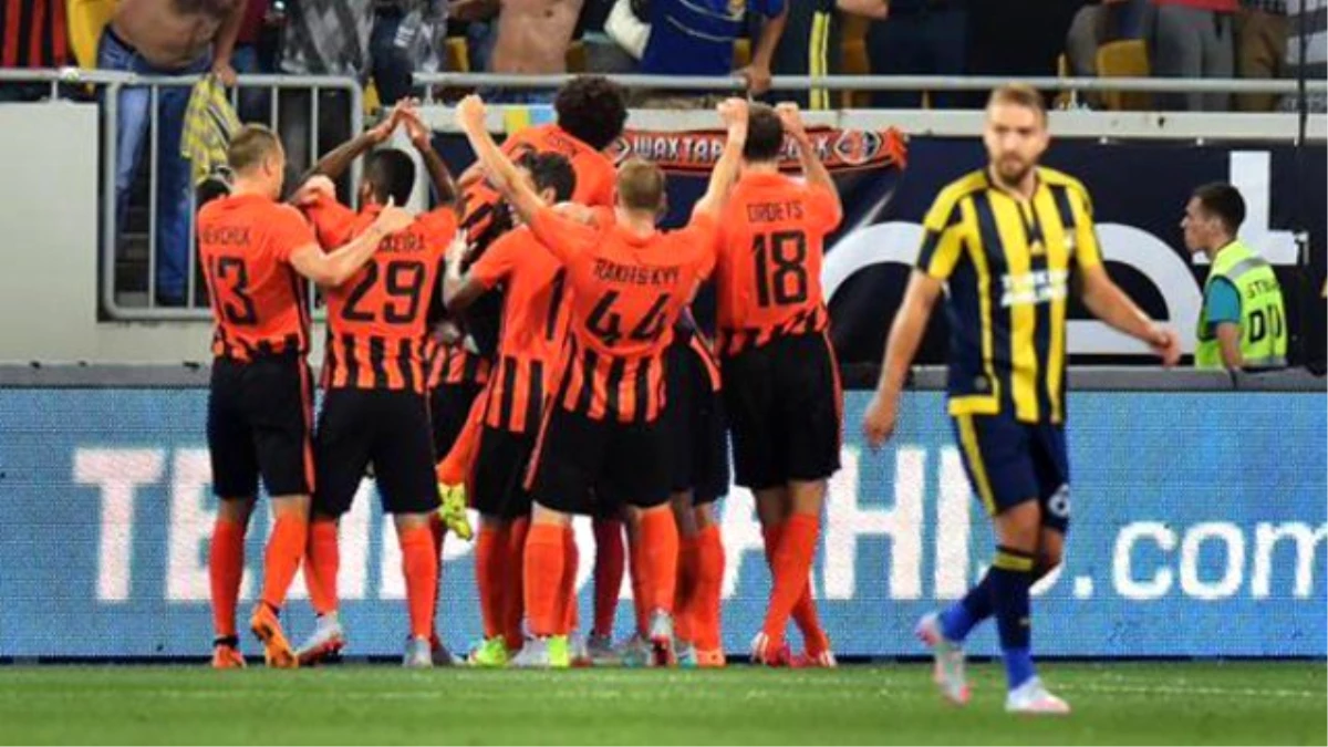 Fenerbahçe, Shakhtar Donetsk\'e 3-0 Yenildi
