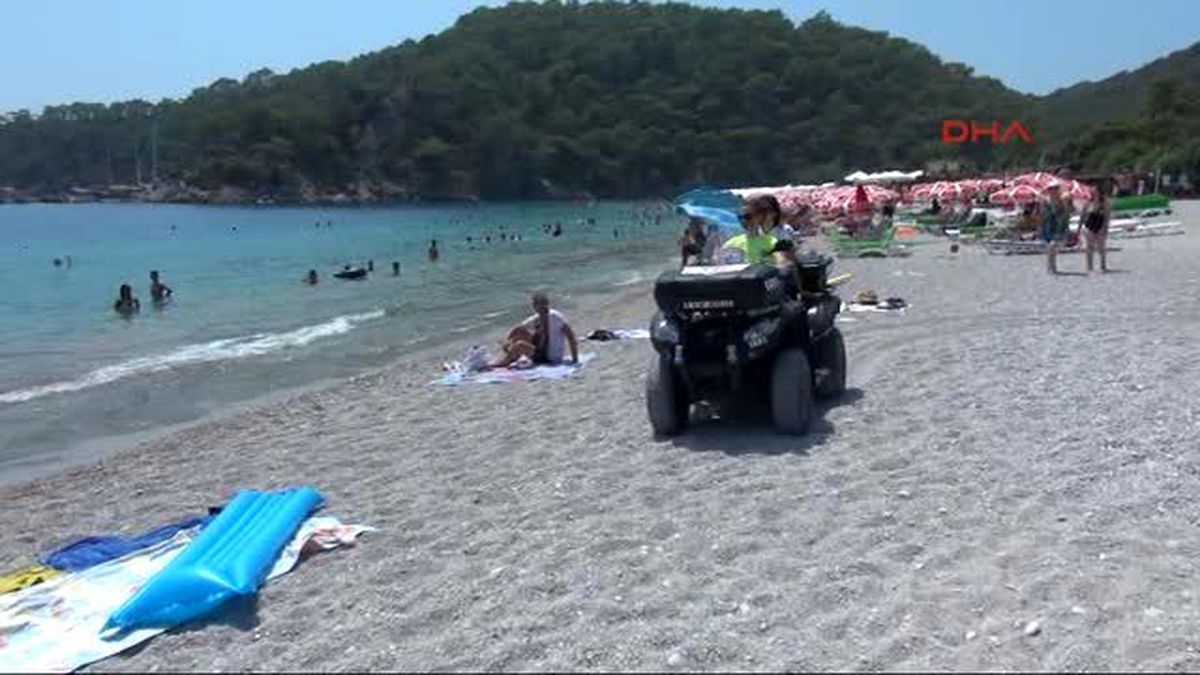 Fethiye - Şelaleden Düşen Tatilciyi Umke Kurtardı