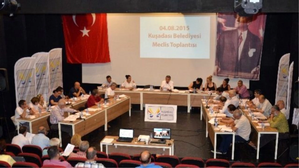 Kuşadası Belediye Meclisi Ağustos Ayı Toplantısı Yapıldı