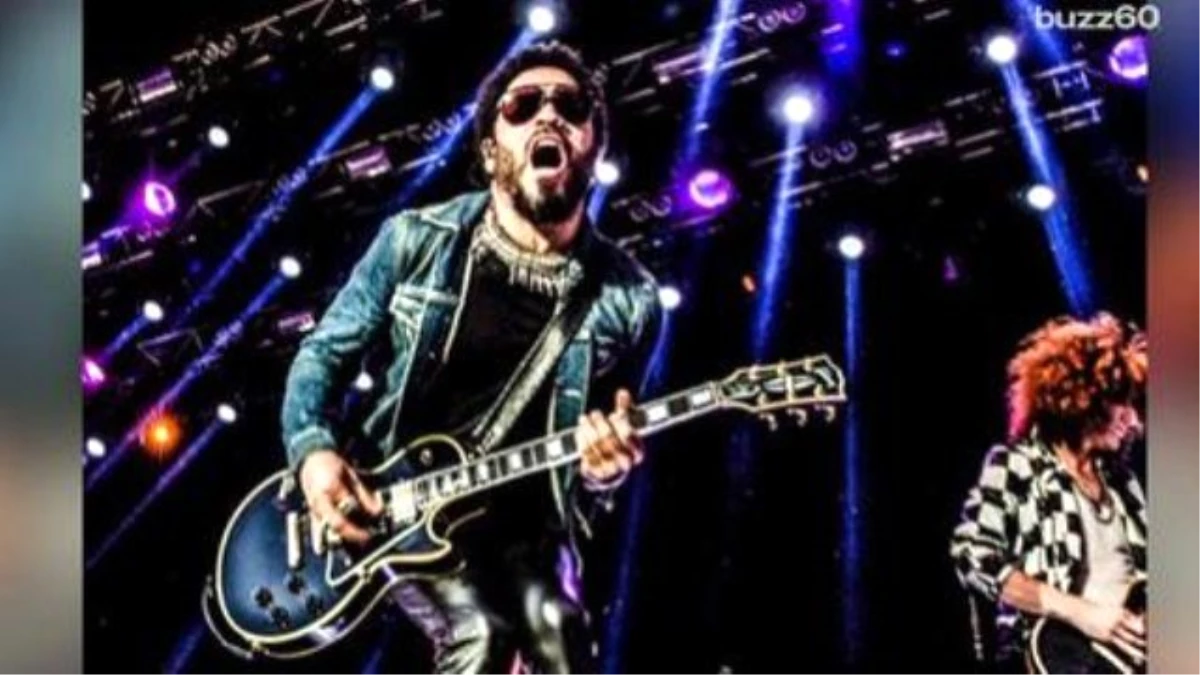 Lenny Kravitz Accidentally Flashed Everyone During A Concert