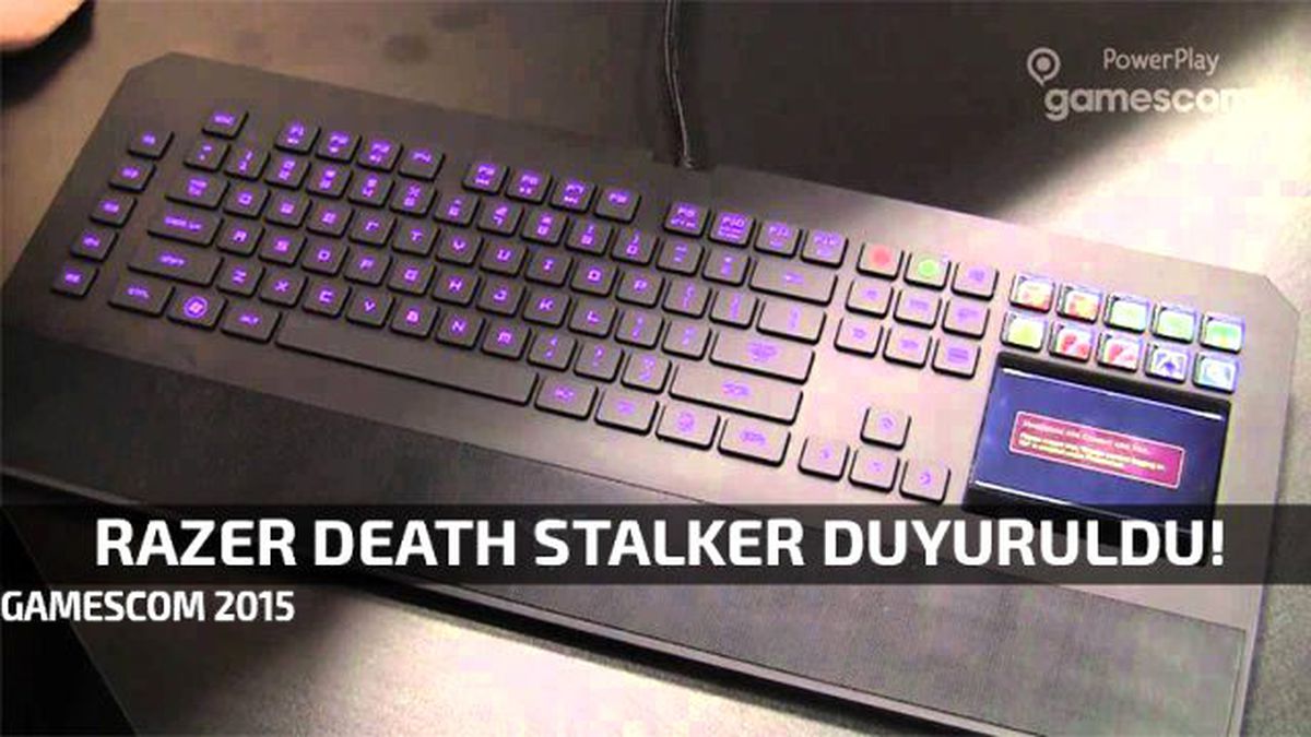 Razer Gamescom Deathstalker da Chroma\'ya Kavuştu!