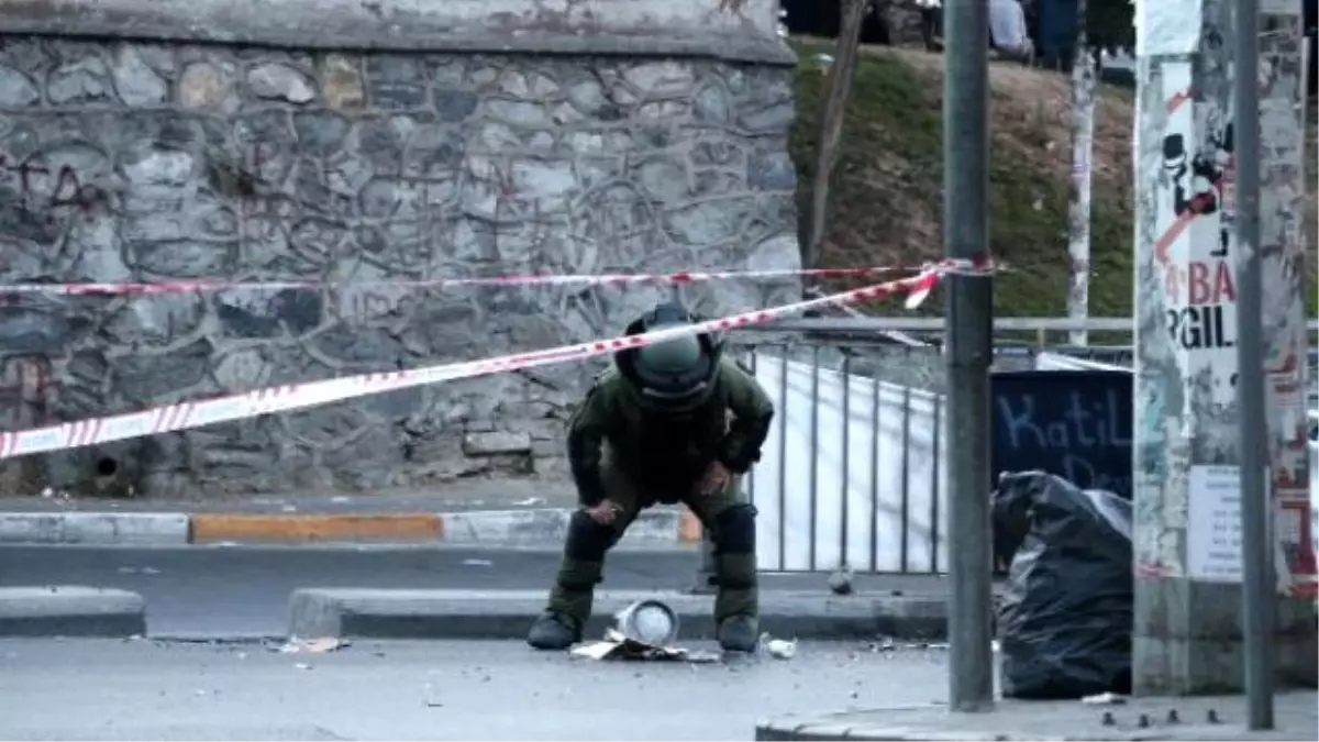 Okmeydanı\'nda Şüpheli Paketten Parça Tesirli Bomba Çıktı