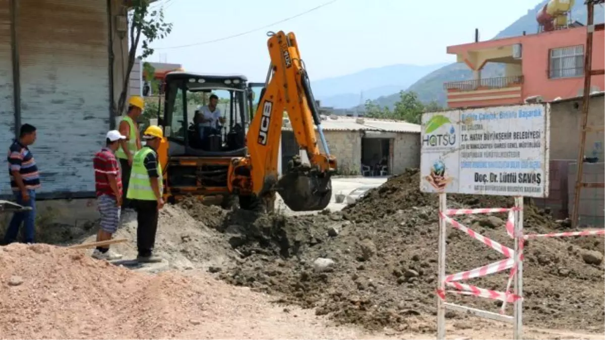 Sutaşı Mahallesi'nde Kanalizasyonsuz Nokta Kalmayacak
