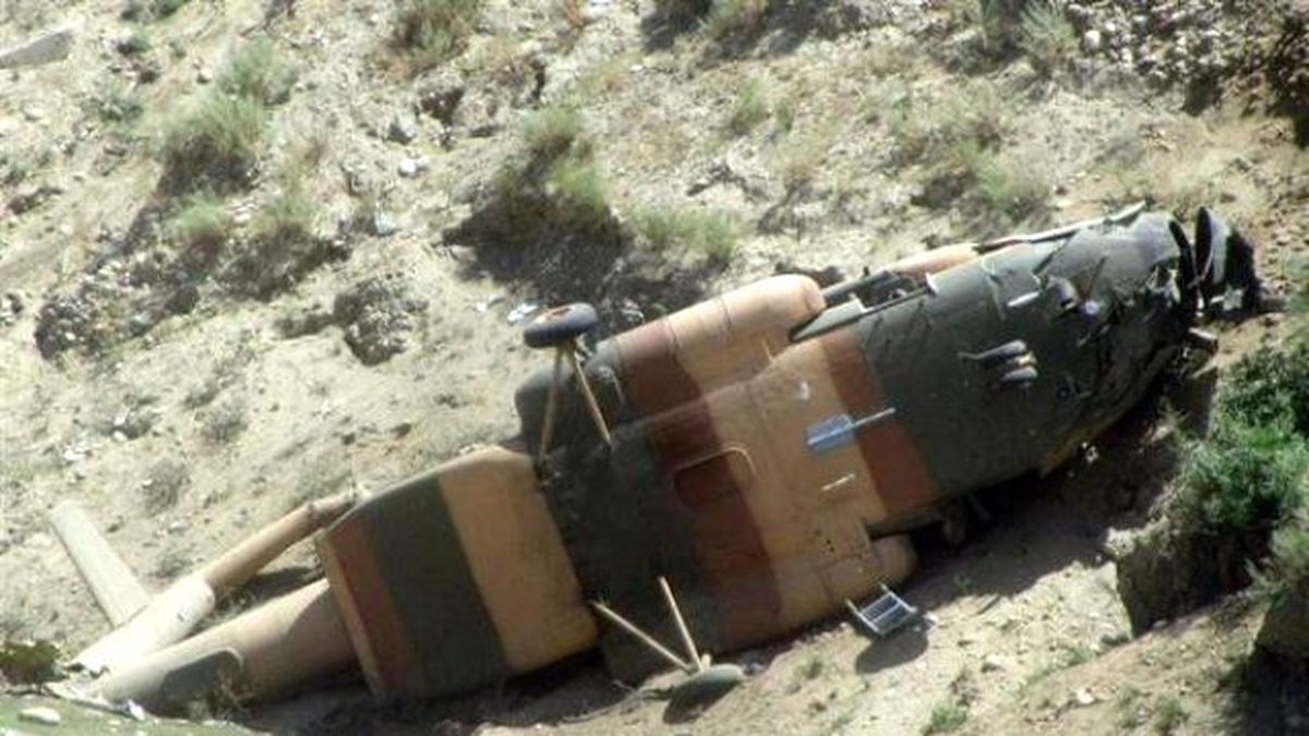 Afganistan'da Askeri Helikopter Düştü