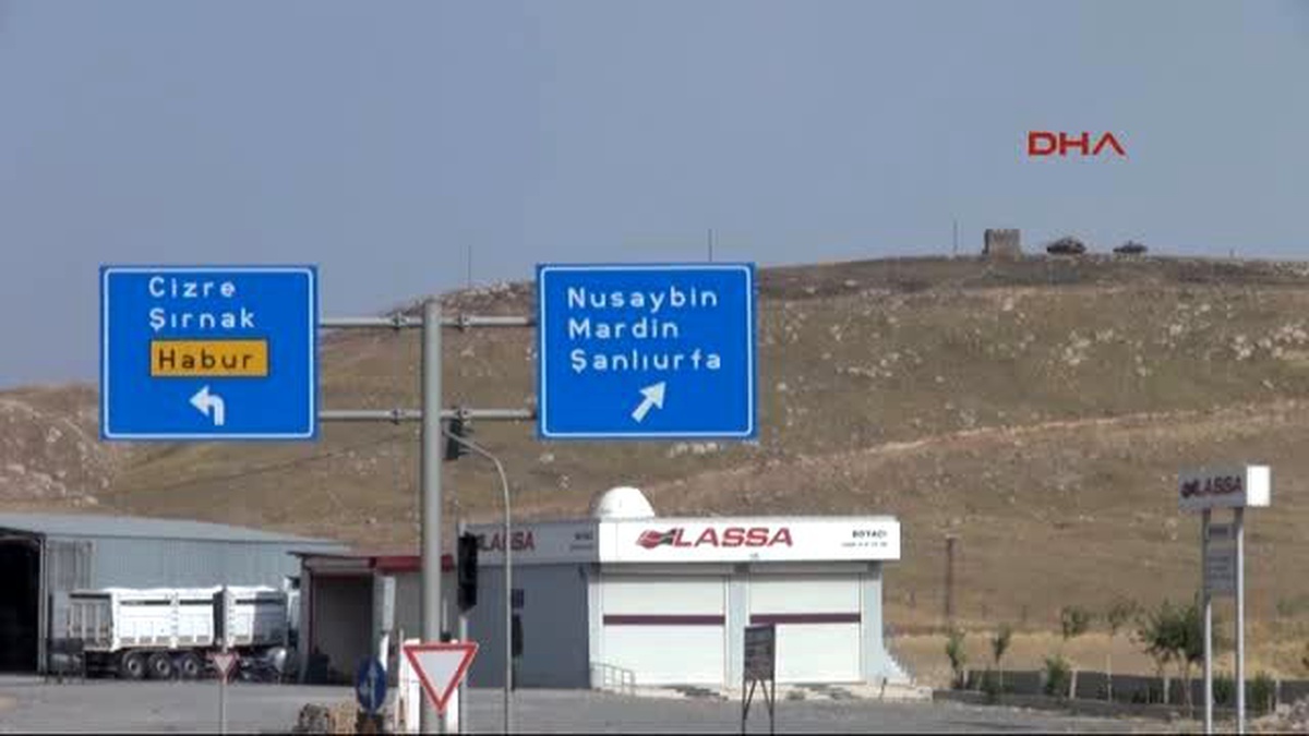 Suriye Sınırında Tanklar Konuşlandırıldı