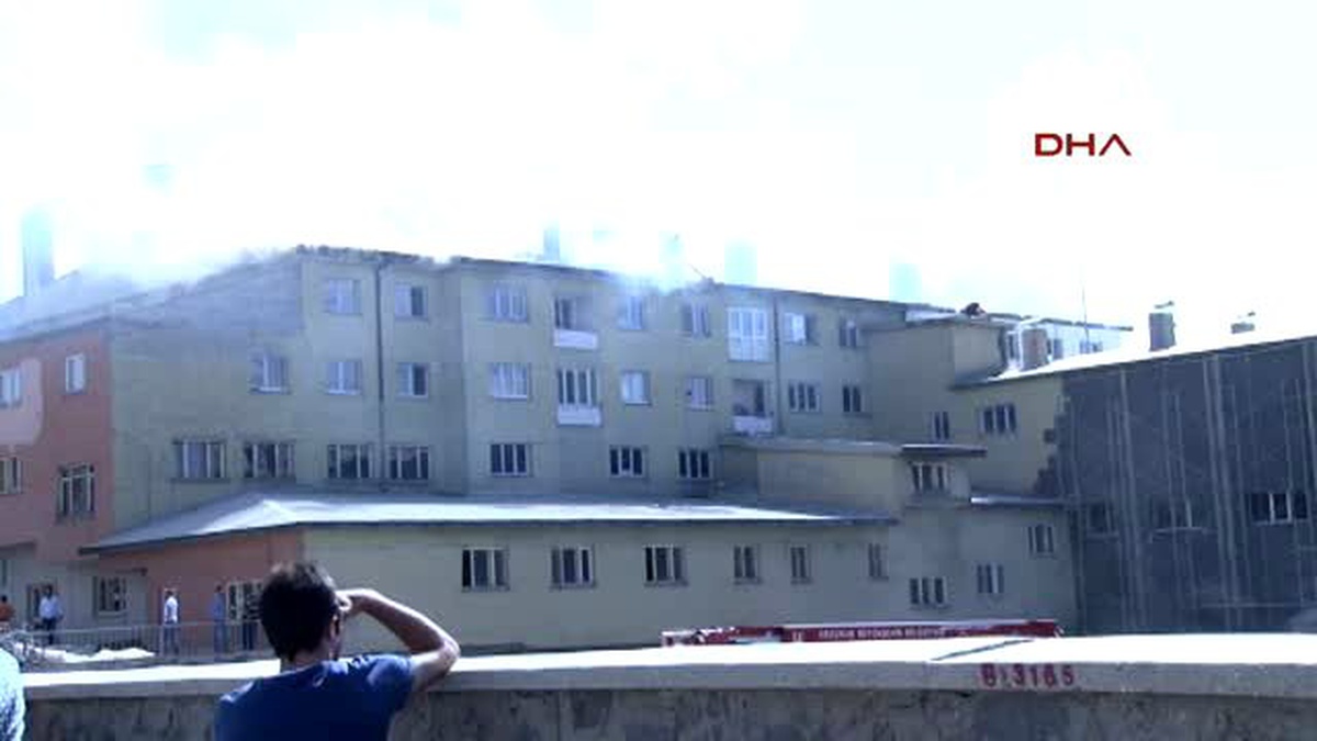 Erzurum - Doğu\'nun En Modern Et Kombinasında Yangın Korkuttu