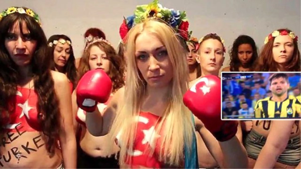 FEMEN\'den Türk Firmanın Prezervatif Reklamına Tepki