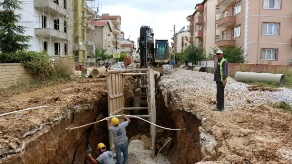 Ilgın Sorunsuz Kanalizasyona Kavuşuyor