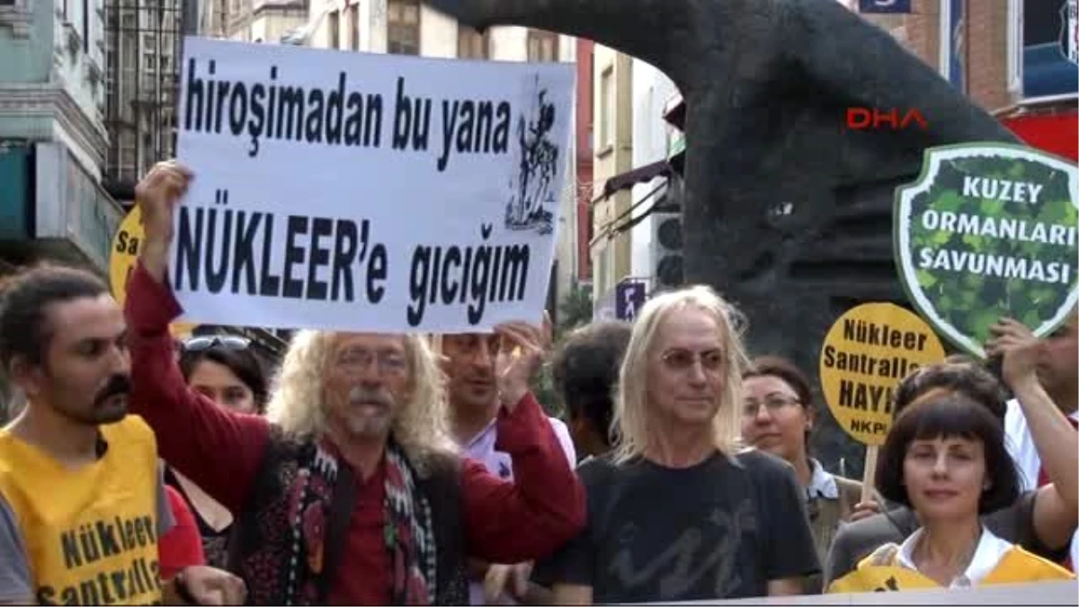 Nükleer Karşıtı Platform\'dan Beşiktaş\'ta Eylem