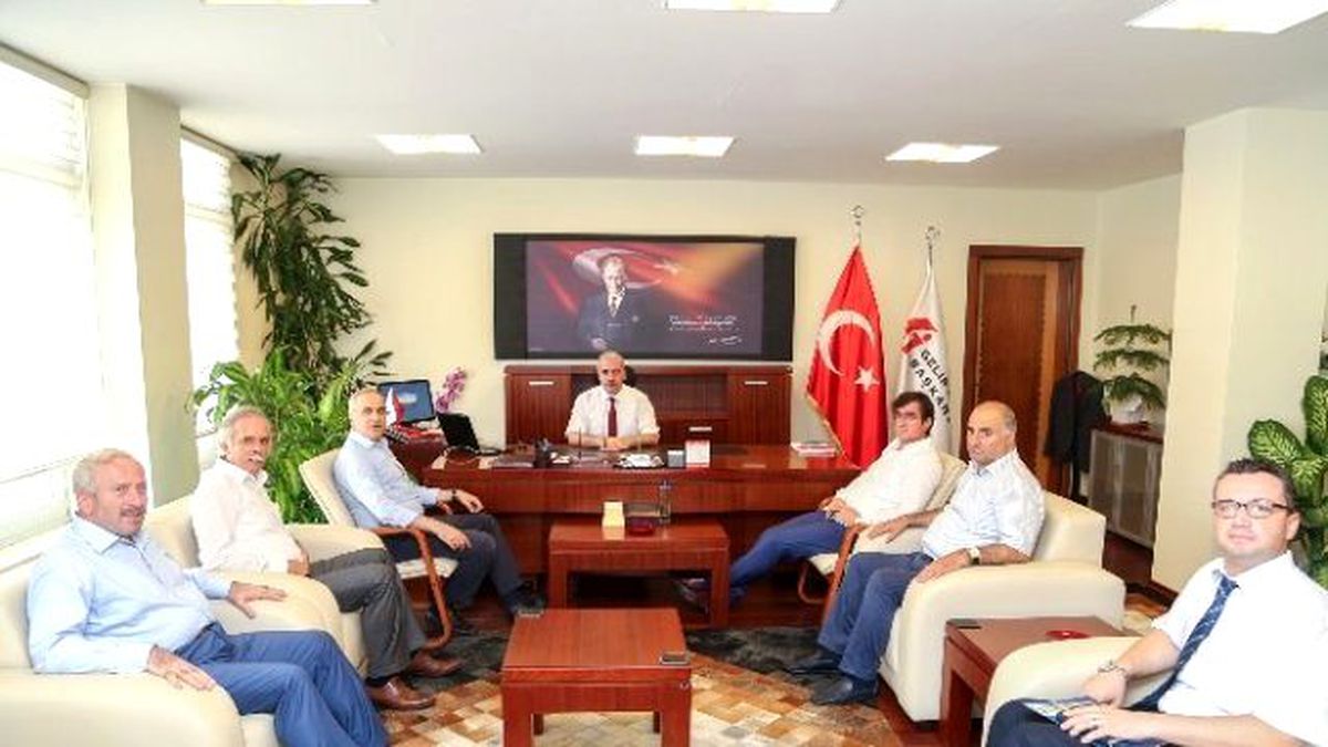 Satso\'dan Vergi Dairesi Başkanı\'na Hayırlı Olsun Ziyareti