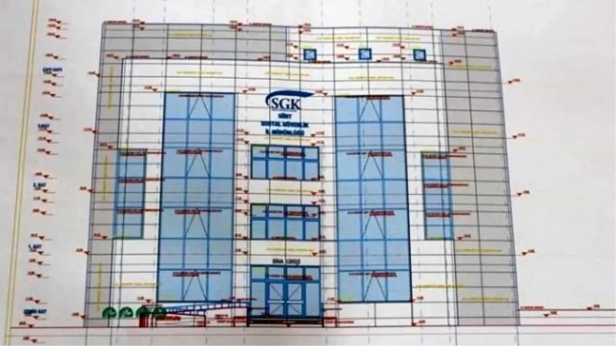 Sgk\'ya Yeni Hizmet Binası Yapımı