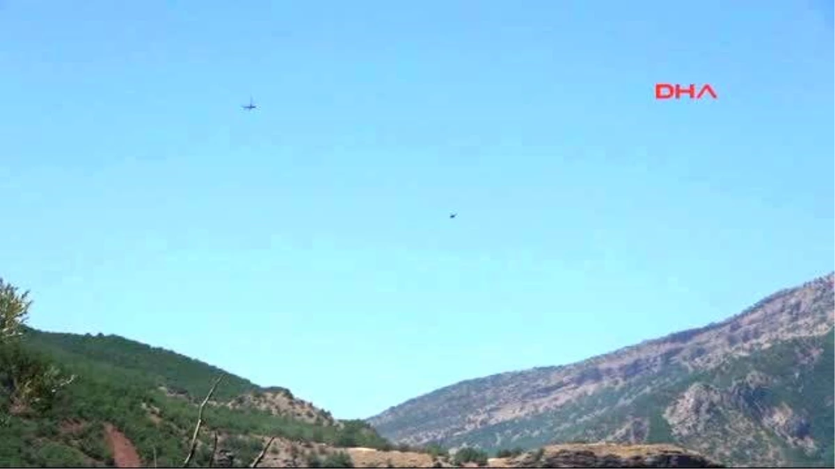 Tunceli\'de PKK\'lılar Askeri Helikoptere Roketatarlı Saldırı Düzenledi