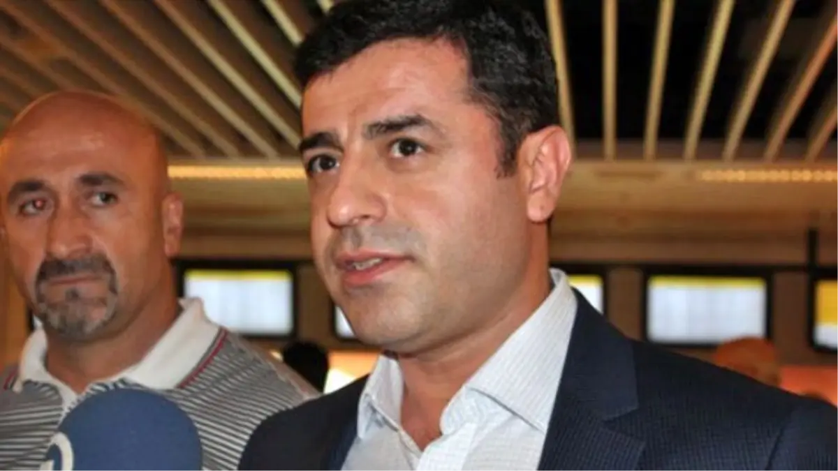 Demirtaş, Devletin 5 \'Net\' Mesajını Aldı; PKK\'ya İletti