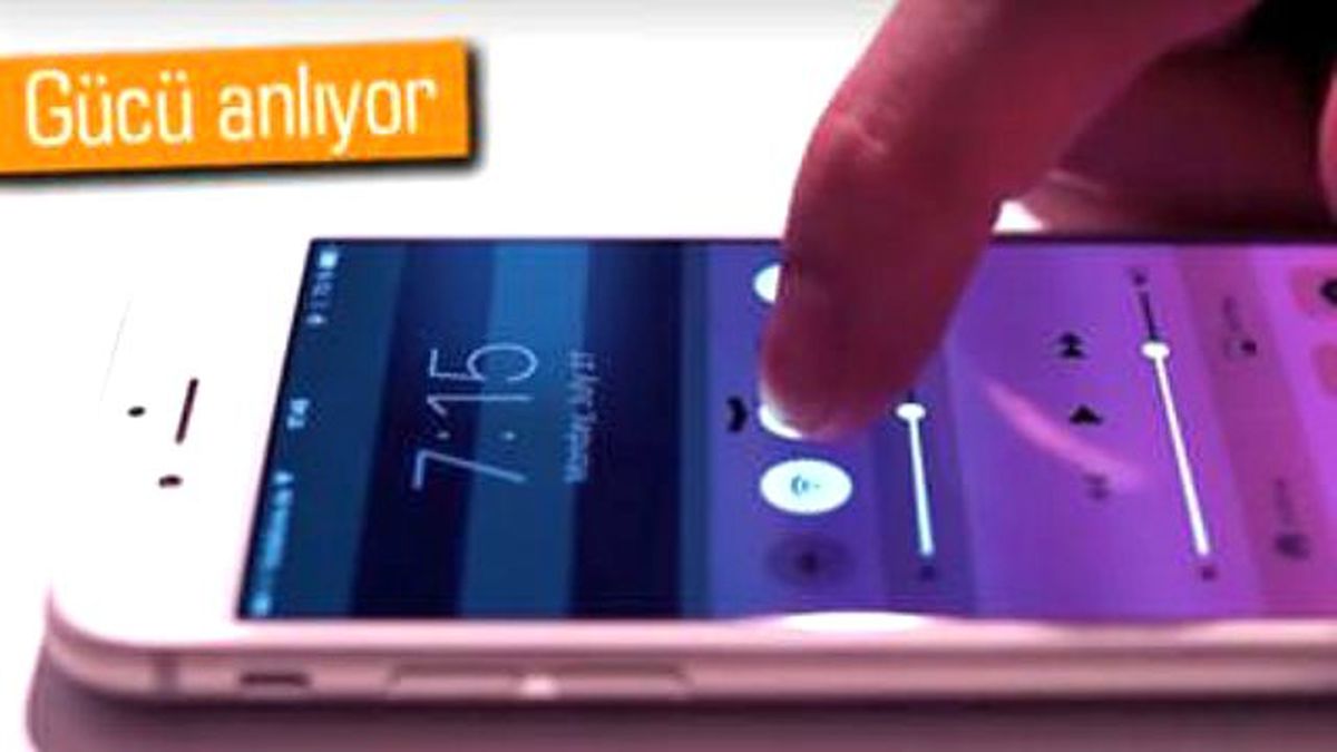 Force Touch Özellikli İphone 6s Videosu!