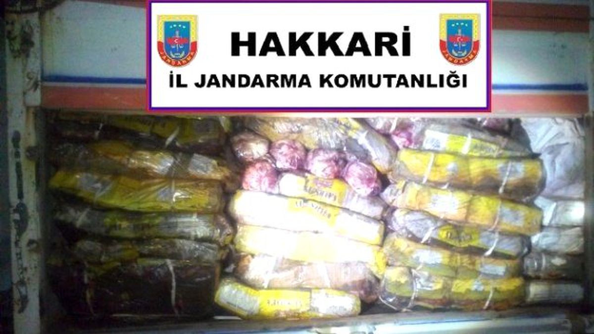 Hakkari\'de 4 Ton Kaçak Et Ele Geçirildi