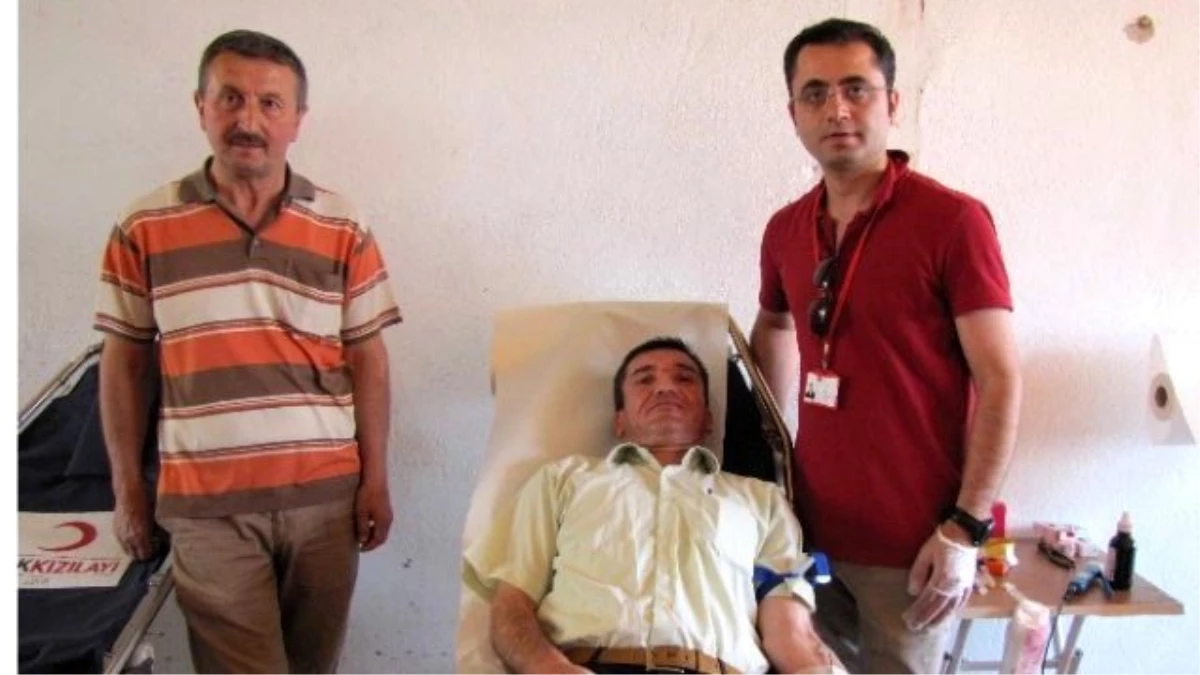 Hisarcık Kızılay Şubesinden Kan Bağışı Kampanyasına Destek