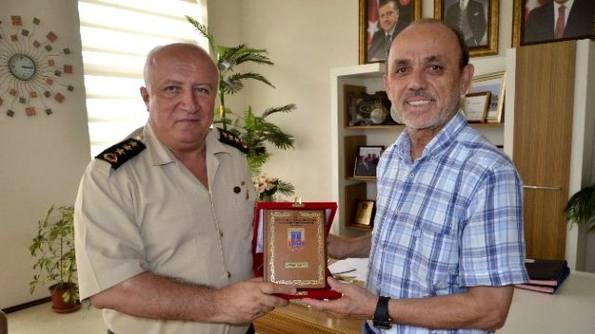İl Jandarma Komutanından Öztürk\'e Veda Ziyareti