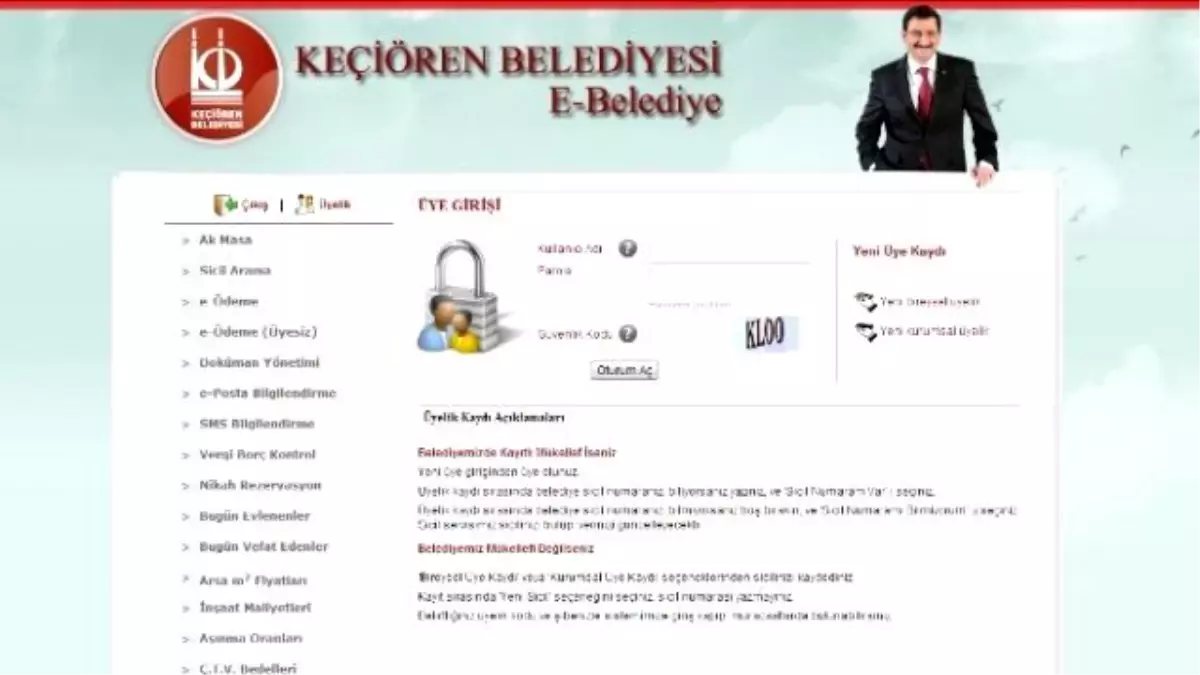 Keçiören Belediyesi E-belediyecilik ile Hizmeti Vatandaşın Ayağına Götürdü