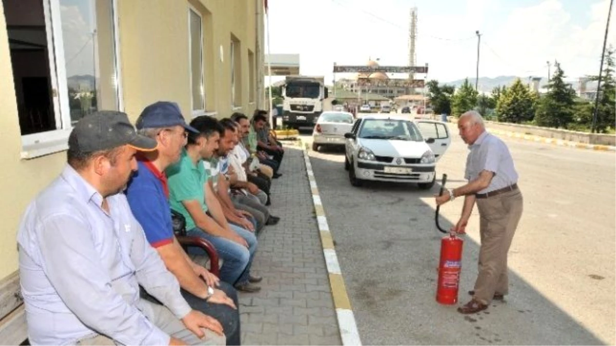 Keçiören Belediyesi Personeli Yangın Tatbikatında