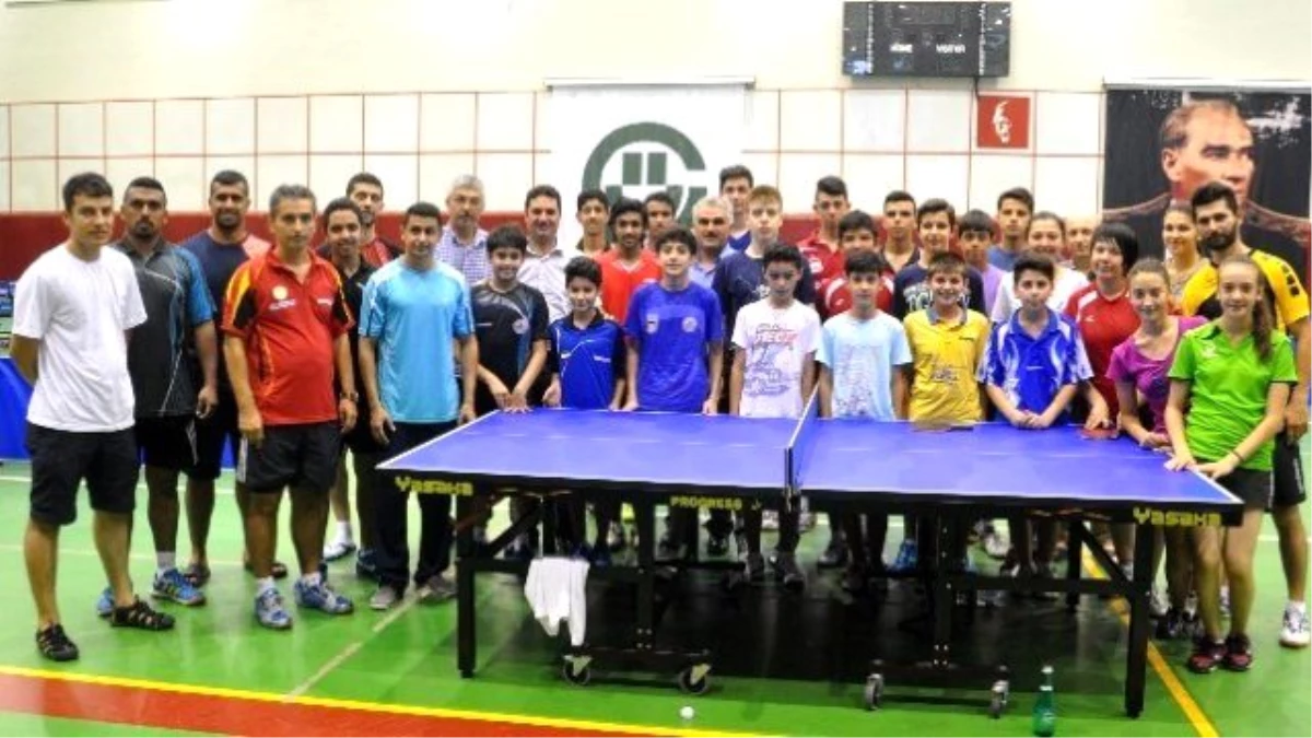 Kuveyt Masa Tenisi Milli Takımı Adana\'da