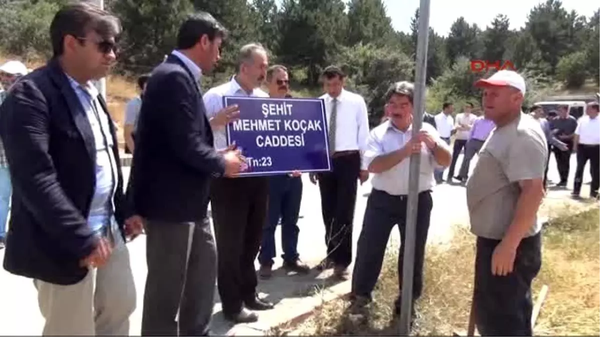 Yozgat Şehit Mehmet Koçak İsmi Baba Ocağında Yaşayacak